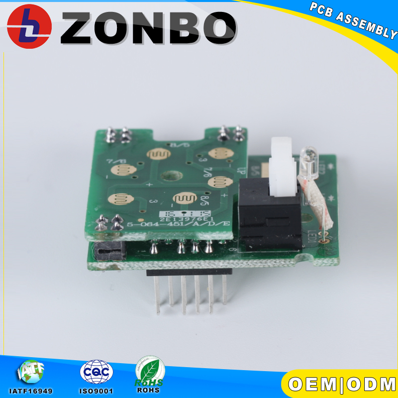 Control PCB Assembly for The Rearview Mirror Adjustment of Automobile 001