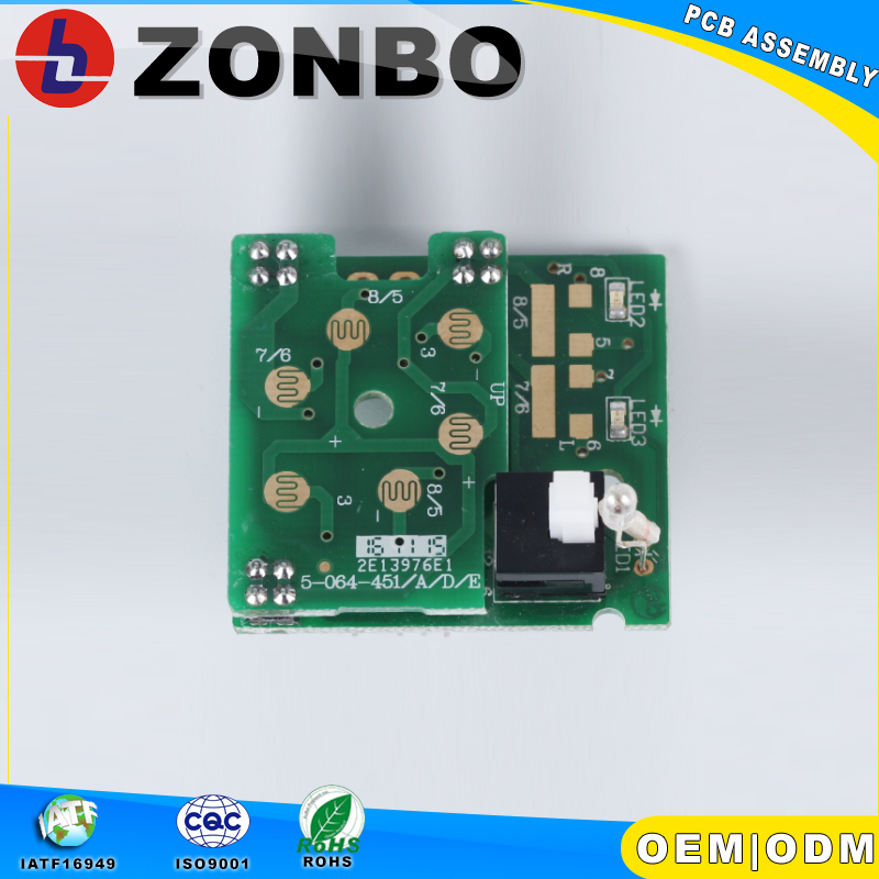 Control PCB Assembly for The Rearview Mirror Adjustment of Automobile 003