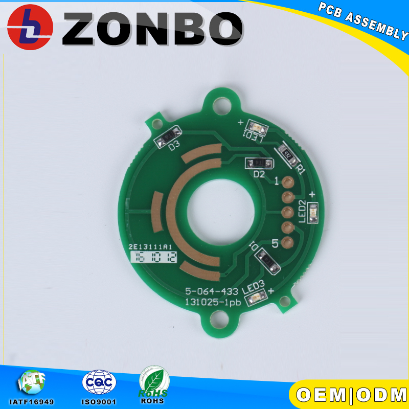 Control PCB Assembly for The Four-Wheel Drive Switch of Automobile 001