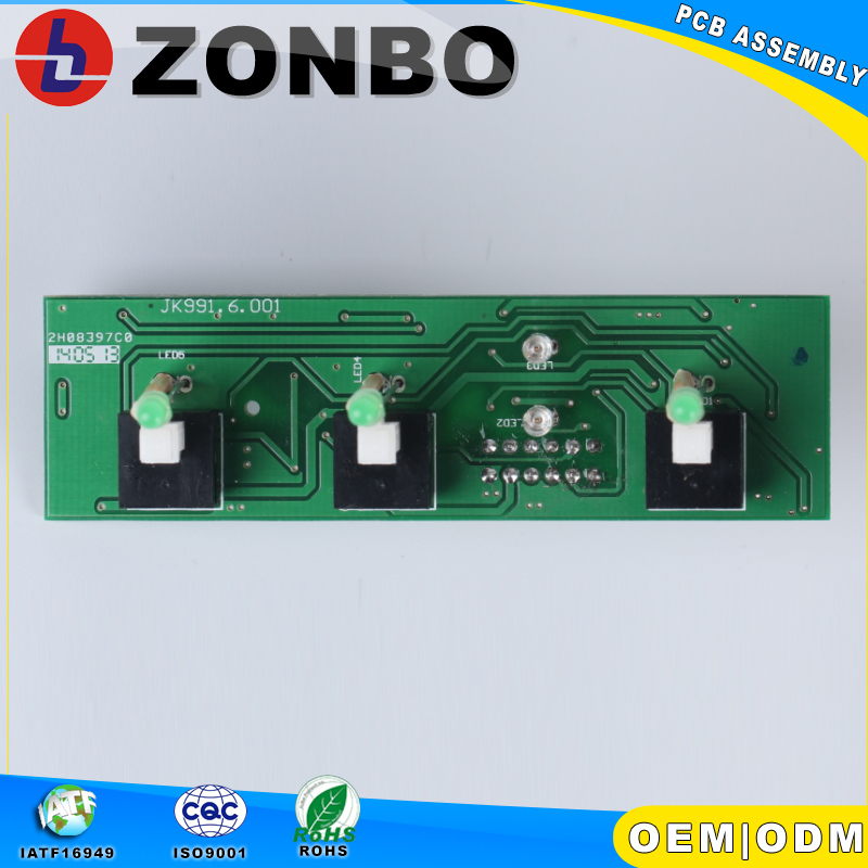 Control PCB Assembly for The Four-Wheel Drive Switch of Automobile 002